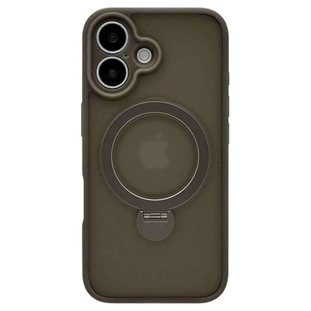 テレホンリース iPhone16 ケース カバー ZEROSAFE Shaft フロストナチュラル - Image 5