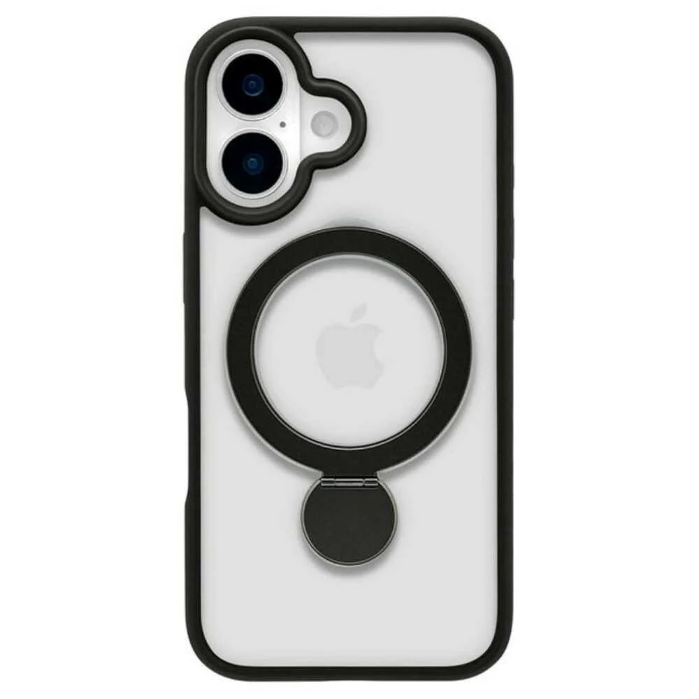 テレホンリース iPhone16 ケース カバー ZEROSAFE Shaft MagSafe対応 ブラック - Image 5