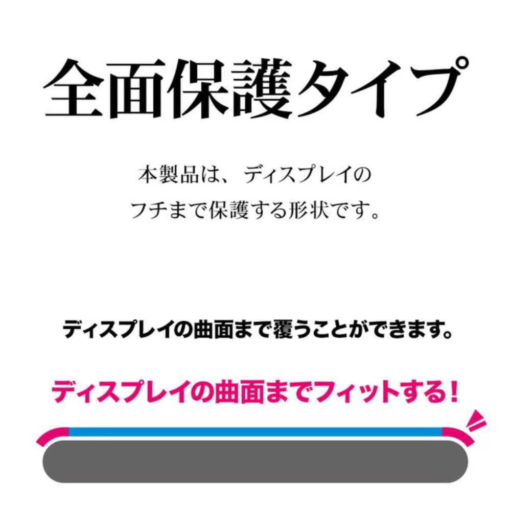テレホンリース iPhone16Pro ガラス保護フィルム のぞき見防止 ブラック - Image 4