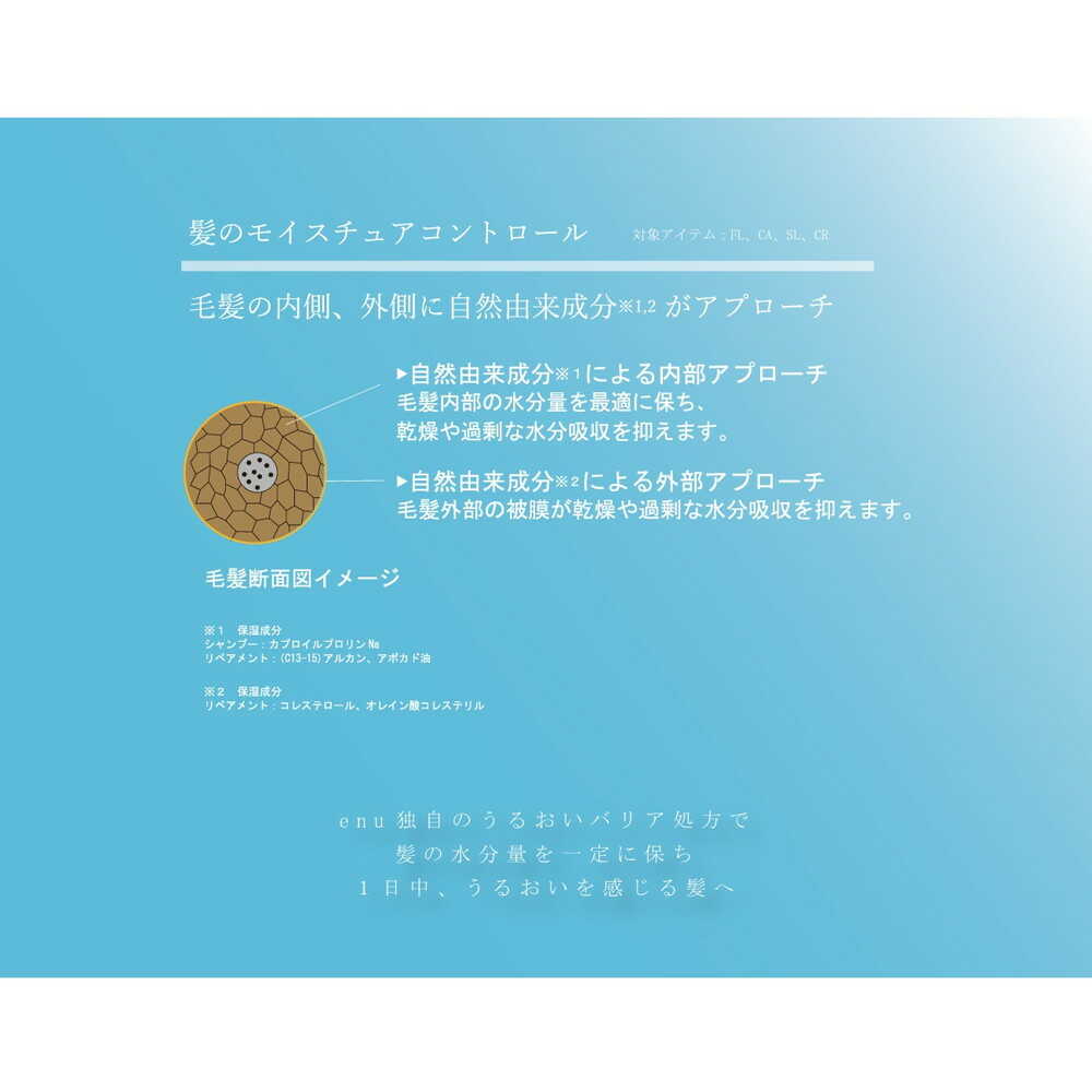 中野製薬 enu(エヌ) シャンプー SL 60ml - Image 4
