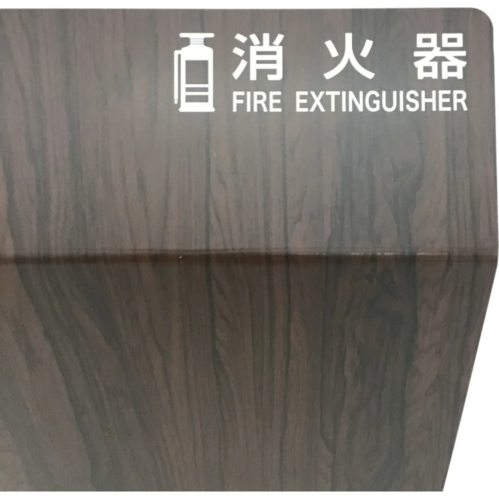 TCFEB TRUSCO 消火器カバー ウォールナット 【直送品】 返品・キャンセル・他商品と同時購入は不可 - Image 7
