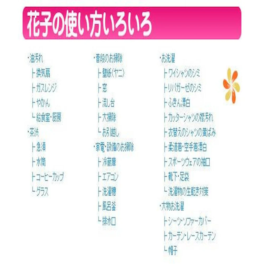 酸素系多目的洗剤 花子 10kg 業務用 【直送品】 返品・キャンセル・他商品と同時購入は不可 - Image 6