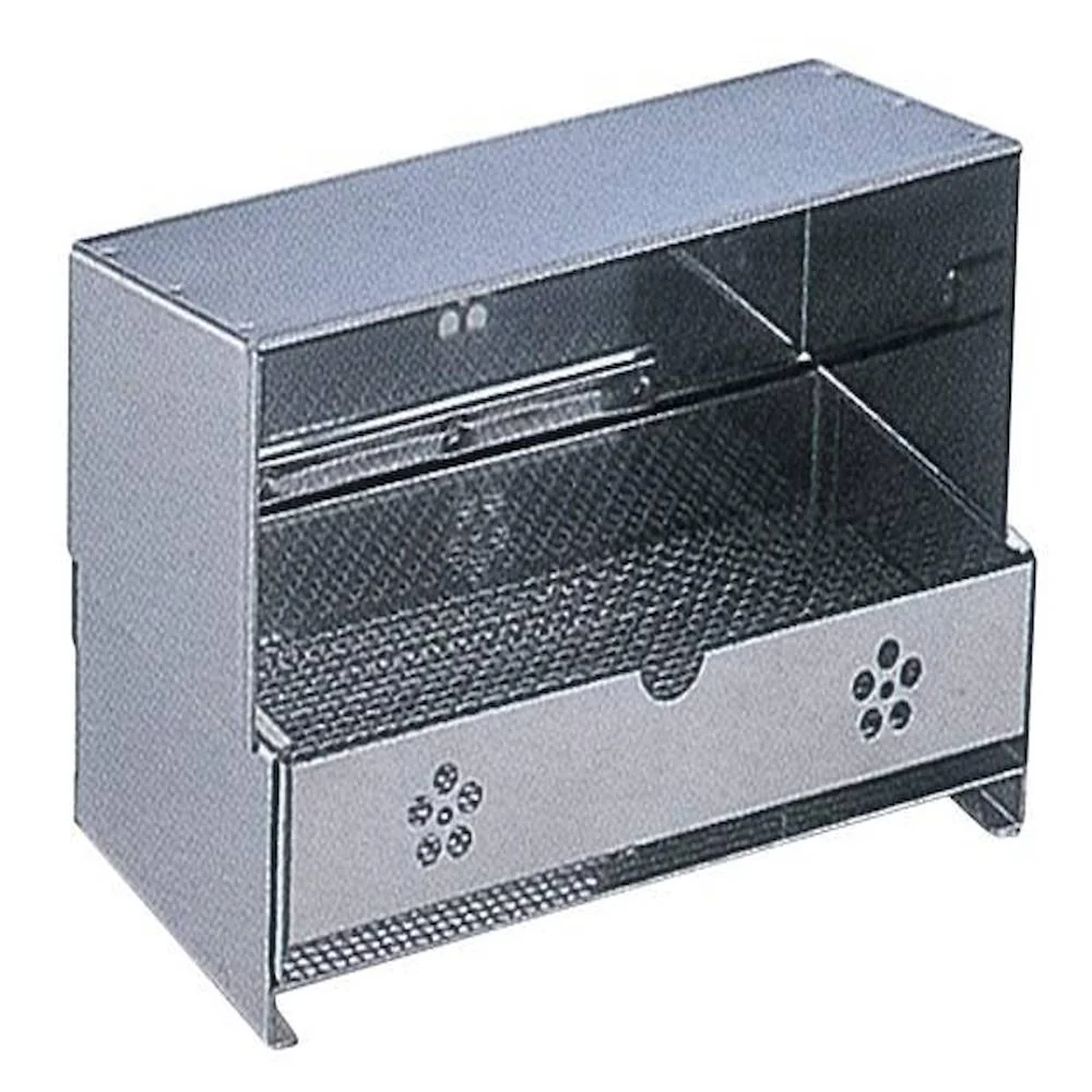 ナカムラ商事 お墓用ステンレス屋根付線香皿Sタイプ 【直送品】 返品・キャンセル・他商品と同時購入は不可