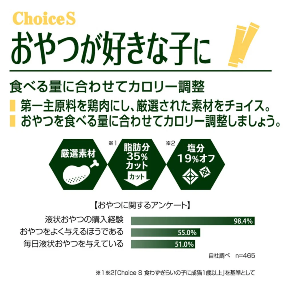 アース・ペット ChoiceS おやつが好きな子に 成猫 1050g - Image 6