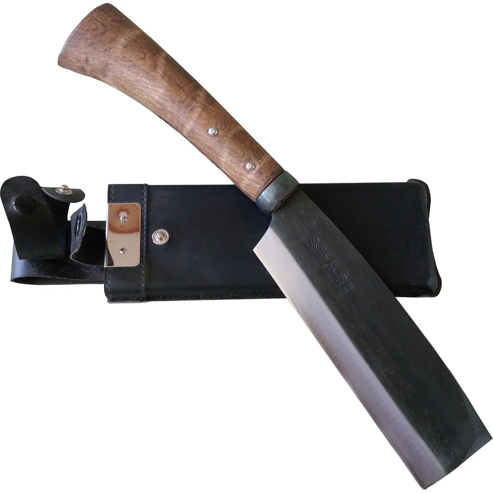 AD719 SENNARI 鞘付鉈 片刃165mm 【直送品】 返品・キャンセル・他商品と同時購入は不可