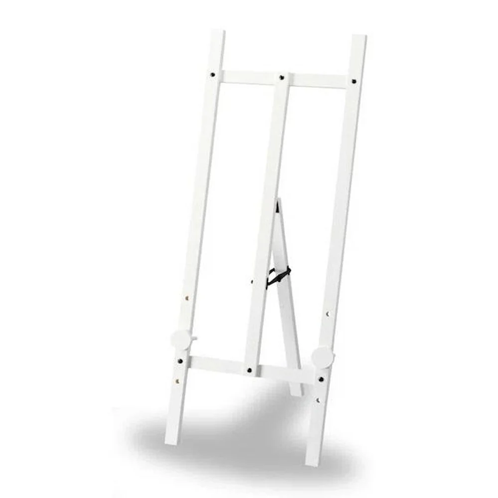 ユーパワー 木製イーゼル Lサイズ ホワイト WE-06003 【直送品】 返品・キャンセル・他商品と同時購入は不可