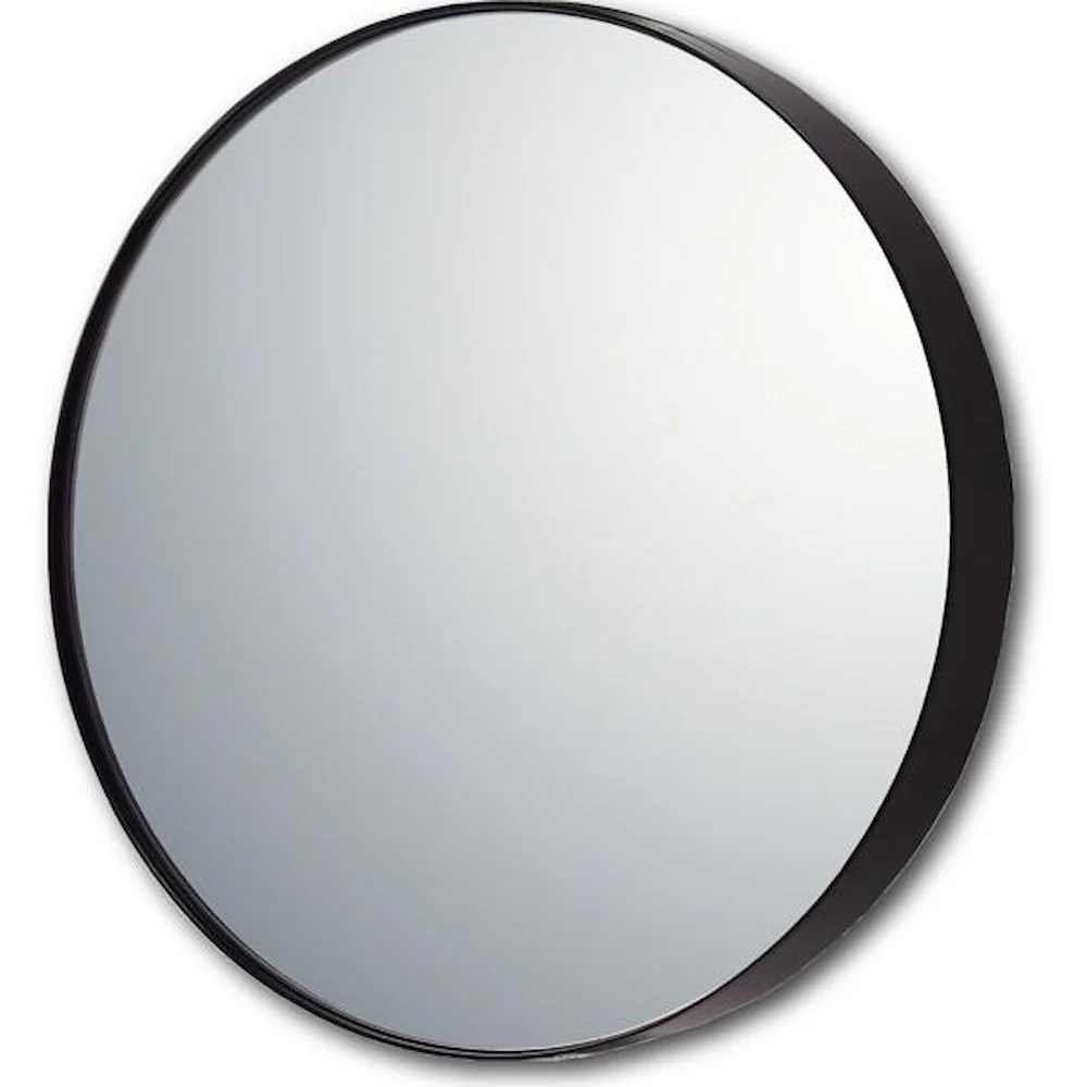 スリムライン ミラー ラウンドL BK 【直送品】 返品・キャンセル・他商品と同時購入は不可