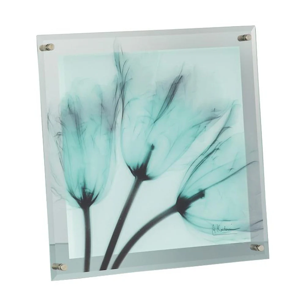 X RAY ガラス アート M 「ブルーライトチューリップ」 【直送品】 返品・キャンセル・他商品と同時購入は不可 - Image 2
