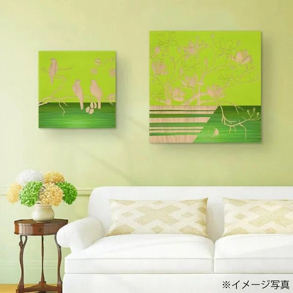 アート「マグノリア with ベース」 GR+NP 【直送品】 返品・キャンセル・他商品と同時購入は不可 - Image 2