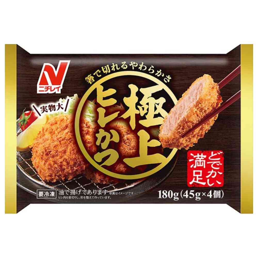 ◆ニチレイ 極上ヒレかつ4個入×12袋【直送品・クール便】 返品・キャンセル・他商品と同時購入は不可