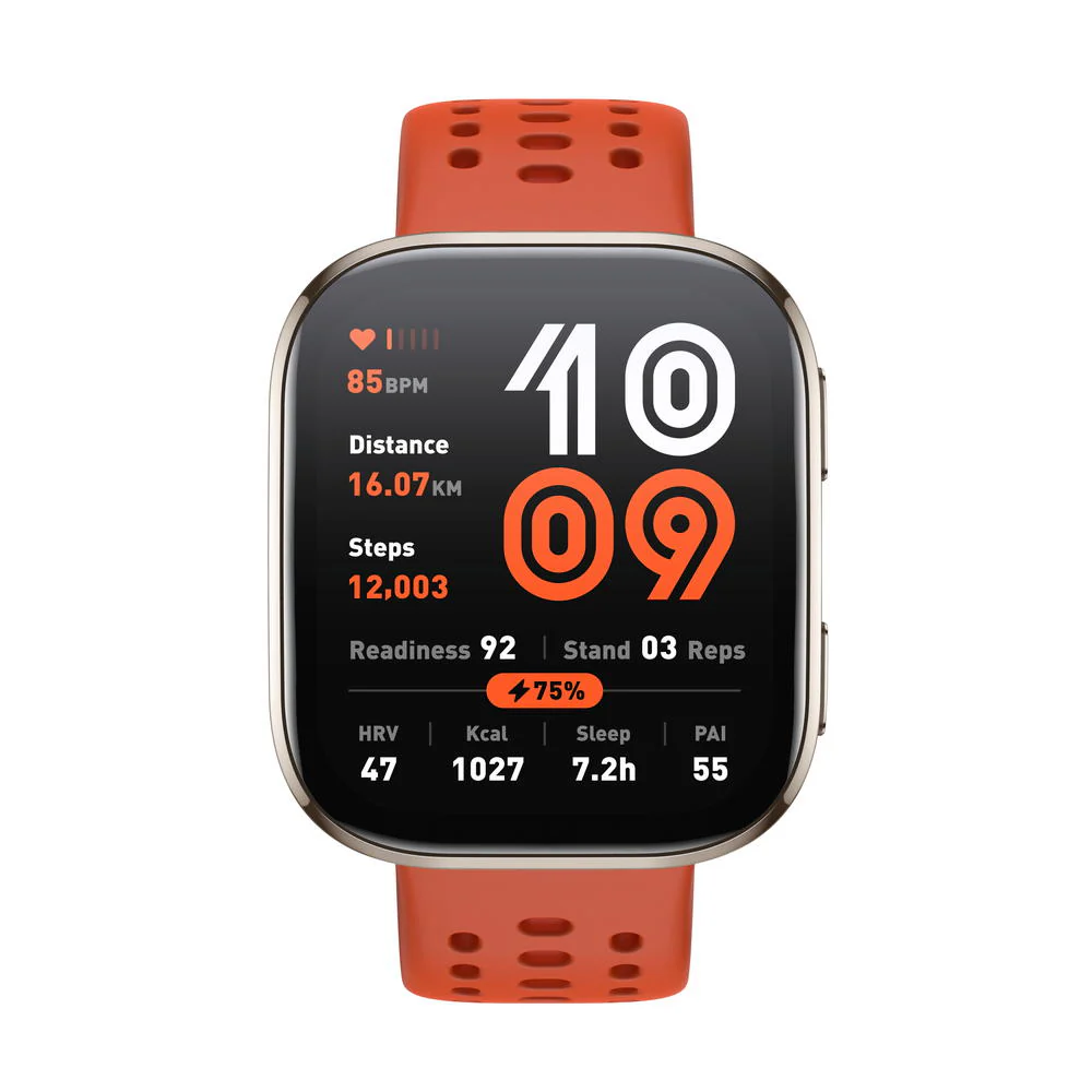 アースリボーン Amazfit Bip 6 レッド