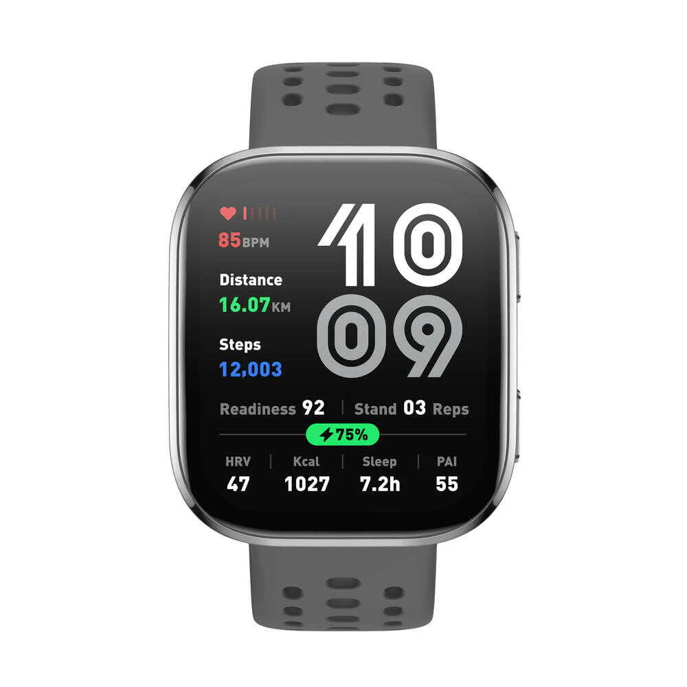 アースリボーン Amazfit Bip 6 チャコール - Image 4