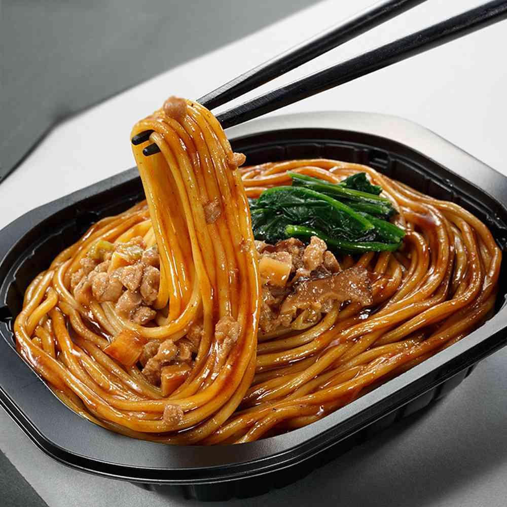 ◆テーブルマーク お皿がいらない ジャージャー麺318g×12袋【直送品・クール便】 返品・キャンセル・他商品と同時購入は不可 - Image 4