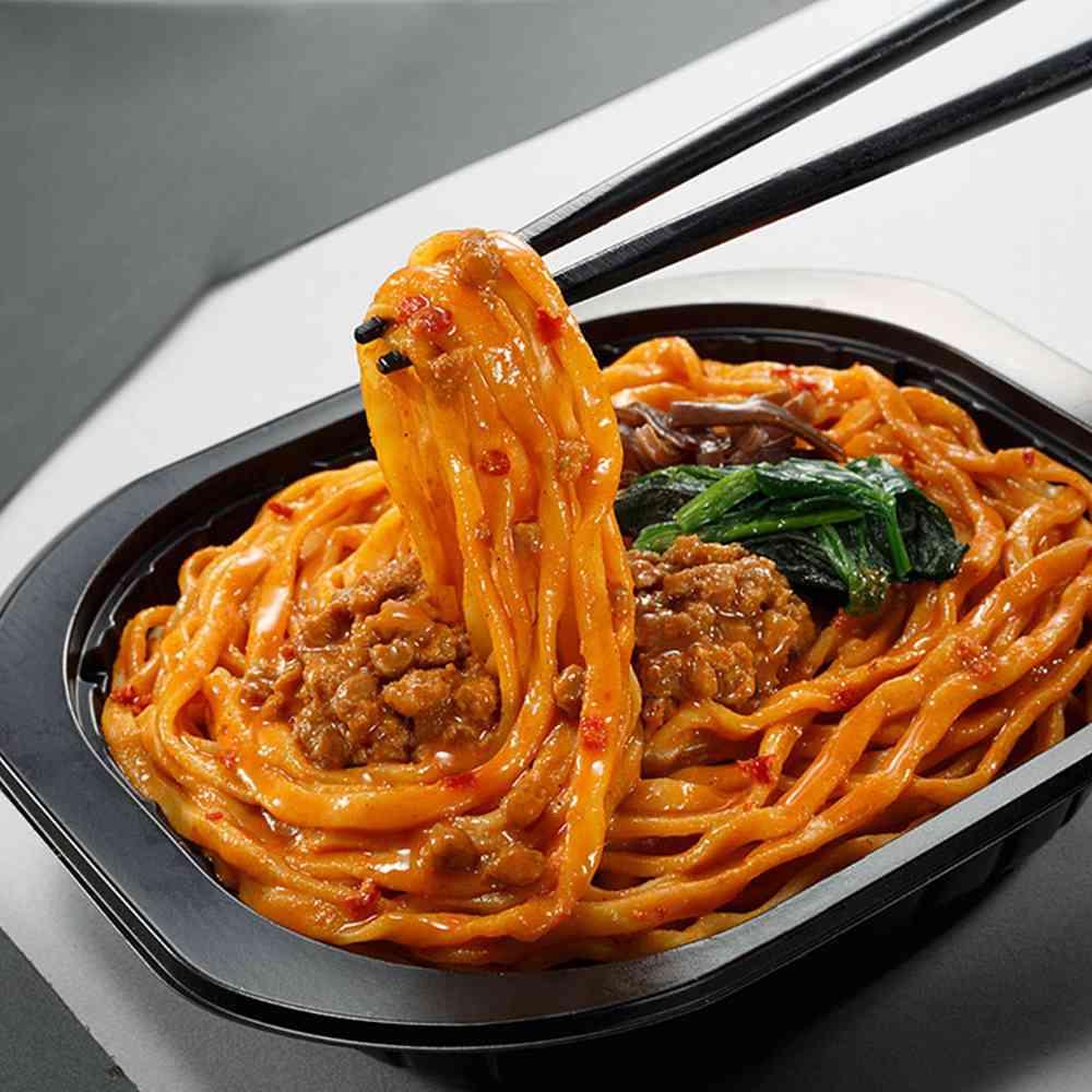 ◆テーブルマーク お皿がいらない 汁なし 担々麺312g×12袋【直送品・クール便】 返品・キャンセル・他商品と同時購入は不可 - Image 4