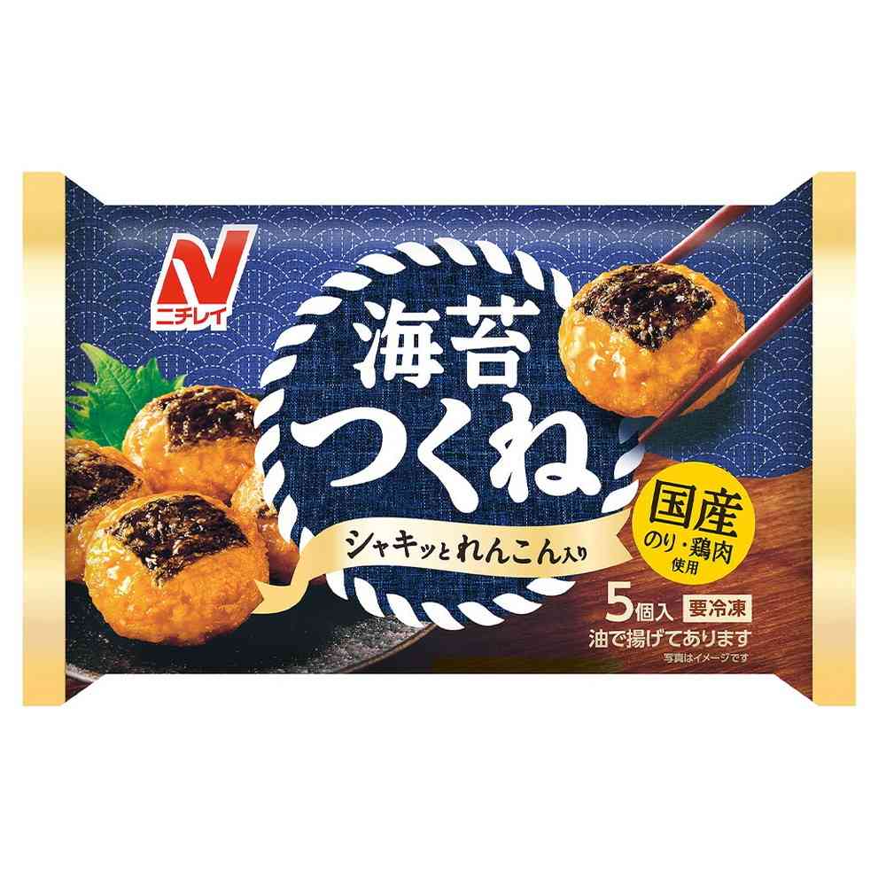 ◆ニチレイ 海苔つくね5個入×12袋【直送品・クール便】 返品・キャンセル・他商品と同時購入は不可