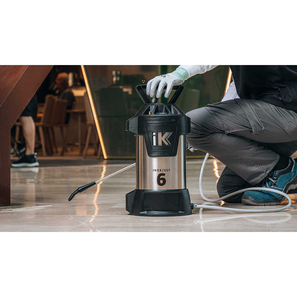 83373 iK 蓄圧式噴霧器 INOX6 【直送品】 返品・キャンセル・他商品と同時購入は不可 - Image 4